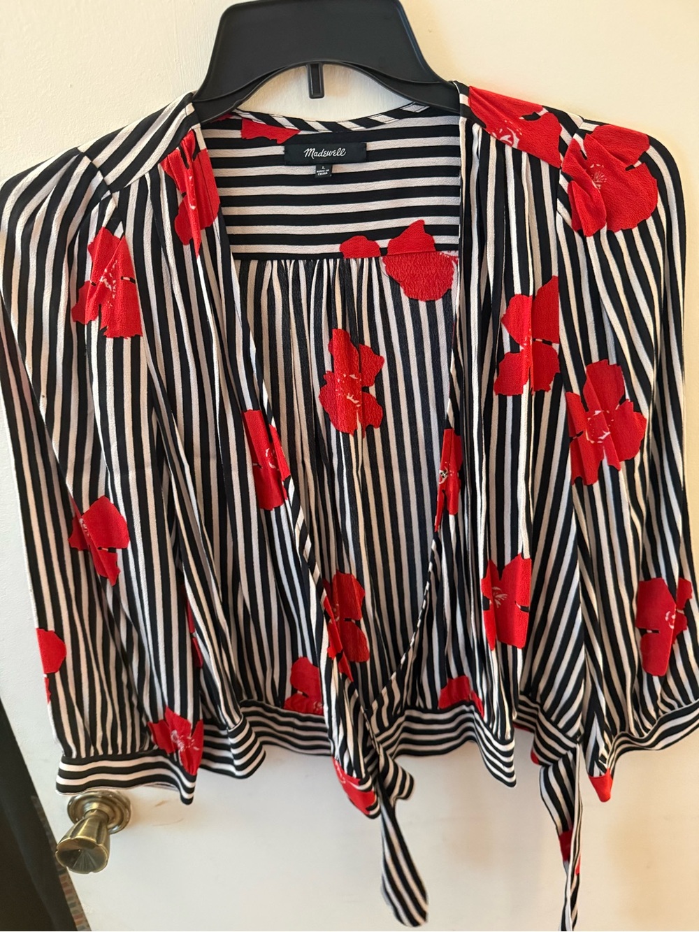 Madewell Wrap Top